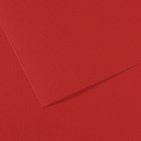 CANSON Feuille MI-TEINTES® 50X65 160g rouge vif 505