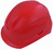 Elektriker-Schutzhelm rot Gr. 52-61 cm