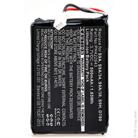 Blister(s) x 1 Batterie téléphone fixe 3.7V 500mAh
