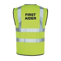 Printed hi vis vest