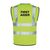 Printed hi vis vest