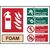 Fire Extinguisher Composite - Foam Sign