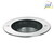 Outdoor LED Einbau-Downlight HYBRIDE, V4A, IP67 IK09, rund, 230V, 8W 3000K 860lm 38°, klar