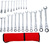 BGS DIY 30011 Satz Ratschenringmaulschlüssel flexible Köpfe SW 6 - 32mm metrisch