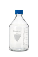 2000ml Laboratory bottles Borosilicate glass 3.3 GL45