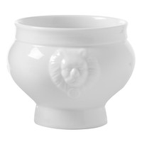 Miska na zupę LIONHEAD biała porcelana 250ml - Hendi 784761