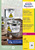 Wetterfeste Folien-Etiketten, A4, 63,5 x 33,9 mm, 100 Bogen/2.400 Etiketten, weiß