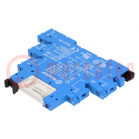 Relay: interface; SPDT; Ucoil: 24VDC; 6A; 6A/250VAC; 6A/30VDC; IP20