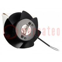 Fan: AC; axial; 230VAC; Ø136x58mm; 330m3/h; 45dBA; ball bearing