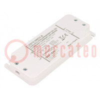 Power supply: switched-mode; LED; 12W; 10÷36VDC; 340mA; 185÷265VAC