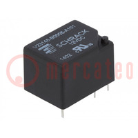 Relay: electromagnetic; SPDT; Ucoil: 12VDC; 7A; 7A/250VAC; 7A/24VDC