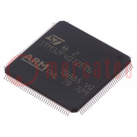 IC: microcontrolador ARM; 168MHz; LQFP144; 1,8÷3,6VDC