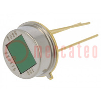 Érzékelő: infravörös detektor; 2,7÷8VDC; OUT: analóg; THT; TO39