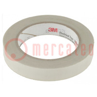 Tape: electrical insulating; W: 19mm; L: 33m; Thk: 0.177mm; white