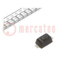 Dióda: Zener; 0,35W; 15V; SMD; tekercs,szalag; SOD523