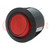 ROCKER; DPST; Pos: 2; ON-OFF; 10A/250VAC; red; neon lamp; 230V; round
