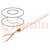 Wire: microphone cable; 2x0.25mm2; white; OFC; -15÷70°C; PVC