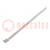 Cable tie; L: 200mm; W: 7.9mm; stainless steel AISI 304; 1112N