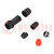 Connector: circular; plug; male; PIN: 2; w/o contacts; for cable