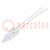 LED; 5mm; white cold; candle light effect; 750÷1120mcd; 100°; 20mA
