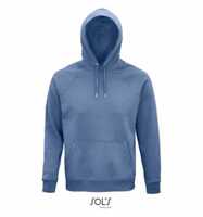 Cotton Classics-25.3568 Unisex Bio Raglan Kapuzen Sweater Gr. 3XL blue