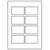Avery Zweckform wizytówki, z gładka krawędzią, 8 szt./A4, dwustronny typ matowe, białe, A4, 260 g/m2, 85x54mm, 10 arkusza, do druk