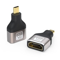 PREMIUMCORD adapter HDMI-A - HDMI-D, 8K, gold, F/M