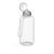 Detailansicht Drink bottle "Sports" clear-transparent incl. strap 1.0 l, transparent/black