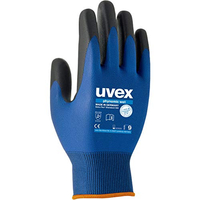 UVEX PHYNOMIC WET PAIRE DE GANTS DE TRAVAIL IMPERMÉABLES, BLEU 6006042