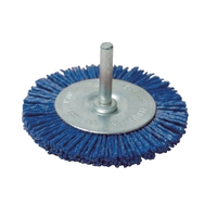 BROSSE CIRCULAIRE NYLON 100 MM FIN SILVERLINE 218021