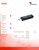 Dysk SSD zewnętrzny SC610 500GB USB3.2A Gen2 czarny