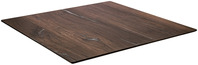 Kompakt-Tischplatte Lift quadratisch; 80x80 cm (LxB); dunkelbraun; quadratisch