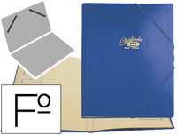 CARPETA CLASIFICADORA FOLIO (12 DEPARTAMENTOS) AZUL DE SARO