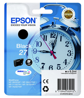 Epson Alarm clock 27 DURABrite Ultra inktcartridge 1 stuk(s) Origineel Normaal rendement Zwart