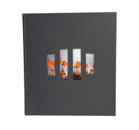 Exacompta Milano album photo et protège-page Noir 300 feuilles Reliure du livre