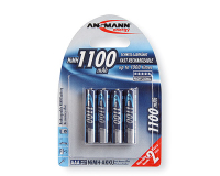 Ansmann 1x4 NiMH 1100 mAh Micro / AAA / HR03 Bateria do ponownego naładowania Niklowo-metalowo-wodorkowa (NiMH)