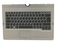 Fujitsu FUJ:CP613684-XX laptop reserve-onderdeel Behuizingsvoet + toetsenbord