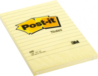 Post-It 660 pouch autoadesiva Rettangolo Giallo 100 fogli Autoadesivo