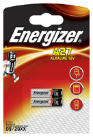 Energizer 2 x A27 12V Jednorazowa bateria Alkaliczny