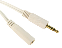 Cables Direct 3.5mm 15m audio cable White