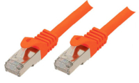 shiverpeaks BASIC-S, Cat7, 3m Netzwerkkabel Orange S/FTP (S-STP)