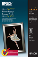 Epson Ultra Glossy Photo Paper, DIN A4, 300g/m², 15 Lap