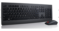 Lenovo 4X30H56796 tastiera Mouse incluso RF Wireless QWERTY Inglese US Nero