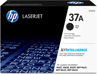 HP Cartouche de toner noir authentique 37A LaserJet