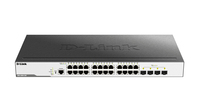 D-Link DGS-3000-28X network switch Managed L2 Gigabit Ethernet (10/100/1000) 1U Black