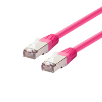 LOGON TCR55SS300M netwerkkabel Magenta 30 m Cat5e SF/UTP (S-FTP)