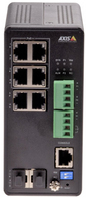 Axis 01633-001 network switch Managed Gigabit Ethernet (10/100/1000) Power over Ethernet (PoE) Black