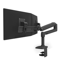 Ergotron LX Series 45-489-224 uchwyt / stojak do monitorów 63,5 cm (25") Czarny Biurko
