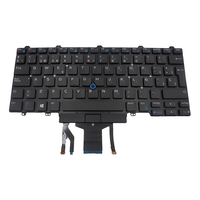 Origin Storage Notebook Keyboard for Latitude E7450/E5450/E7250/3350 Spanish 83 Keys Single Point Non-Backlit