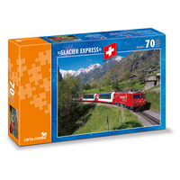 carta.media Glacier Express bei Stalden Kanton Wallis